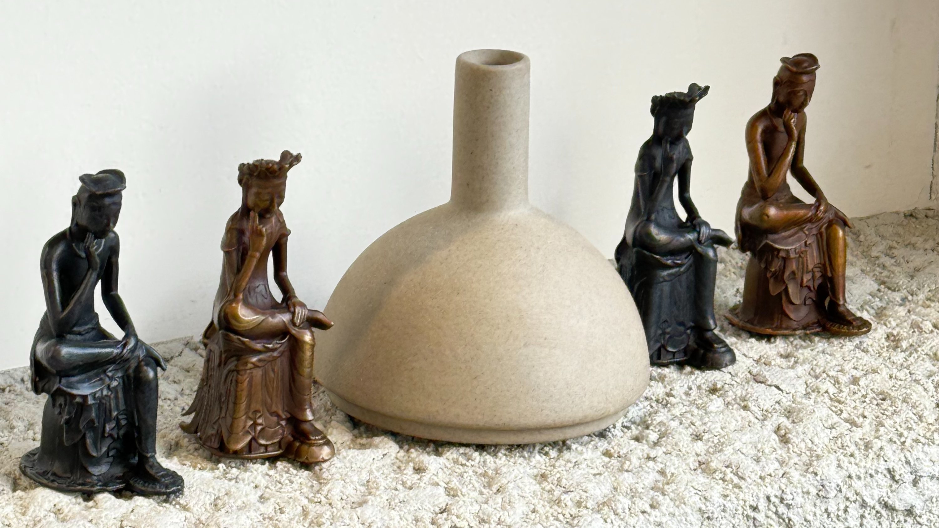 [加码众筹] 专属冥想空间 青铜半跏思惟像微缩模型