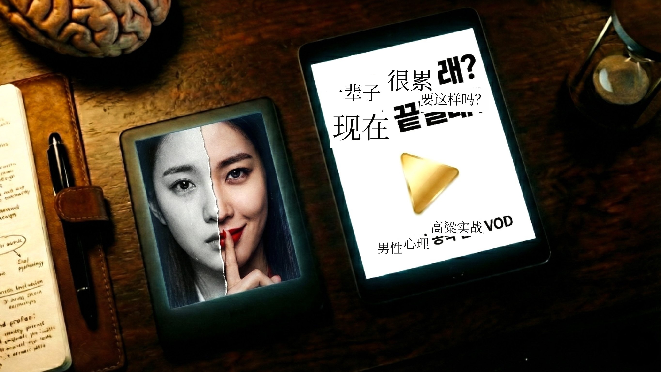 
“脱下‘男士’标签，拥抱幸福生活。”
