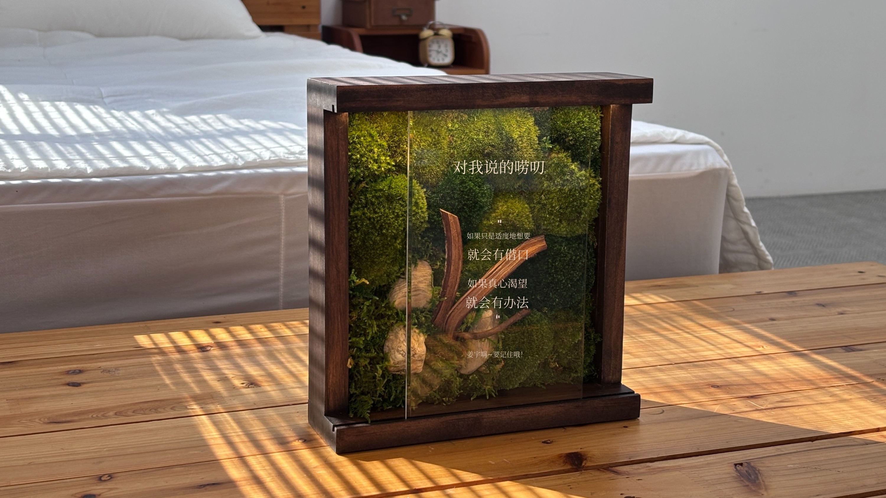 [情感苔藓灯] 用心传递珍贵时刻的治愈氛围灯