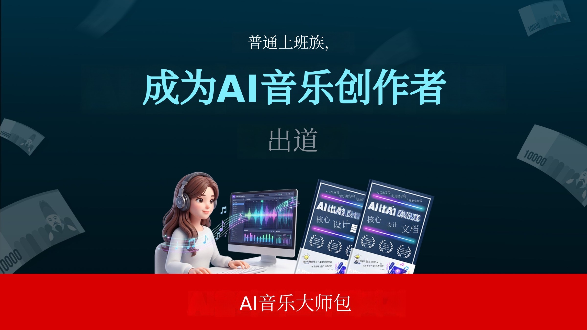 上班族的AI音乐创作首秀！每日3分钟，掌握AI音乐全能套餐
