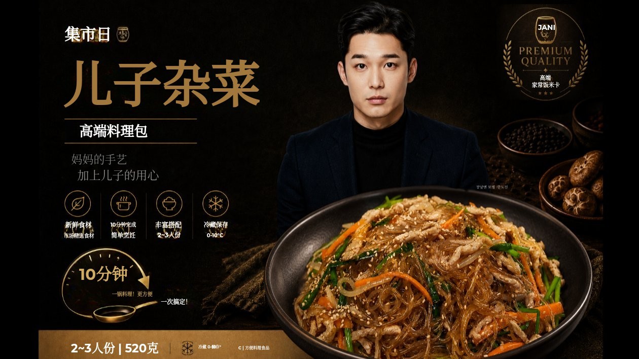 母亲的味道，儿子的用心 10分钟一锅搞定 - 儿子杂菜
