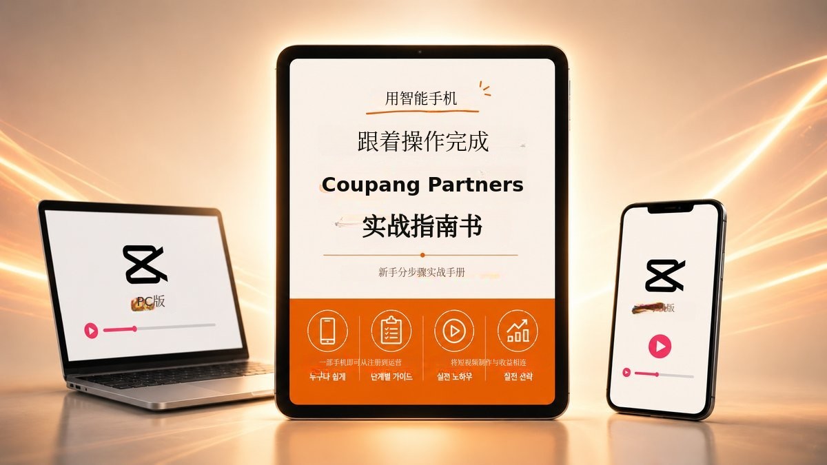 跟着做，轻松掌握Coupang Partners实战指南