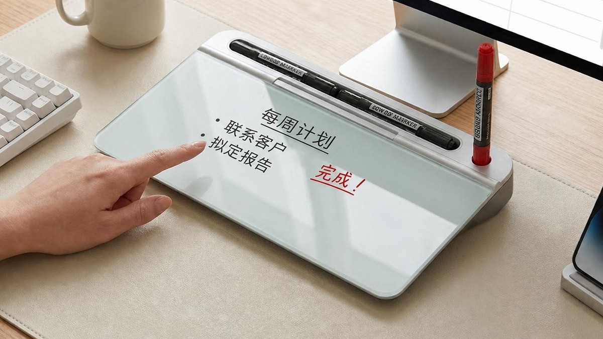 45厘米宽设计，打造极致桌面收纳
