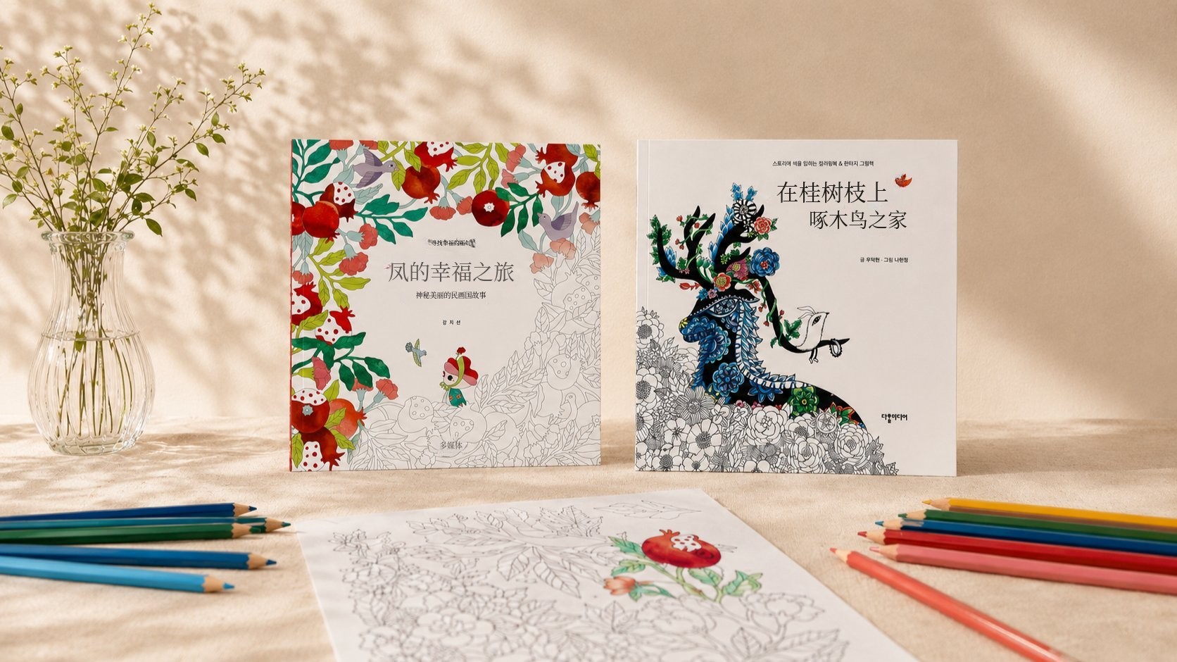 初遇民画，用我的色彩绘制福气图画书