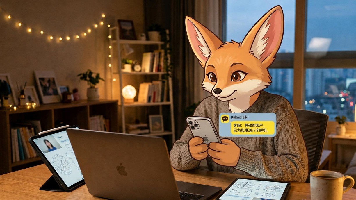 下班后轻松开启的线上八字咨询创业系统