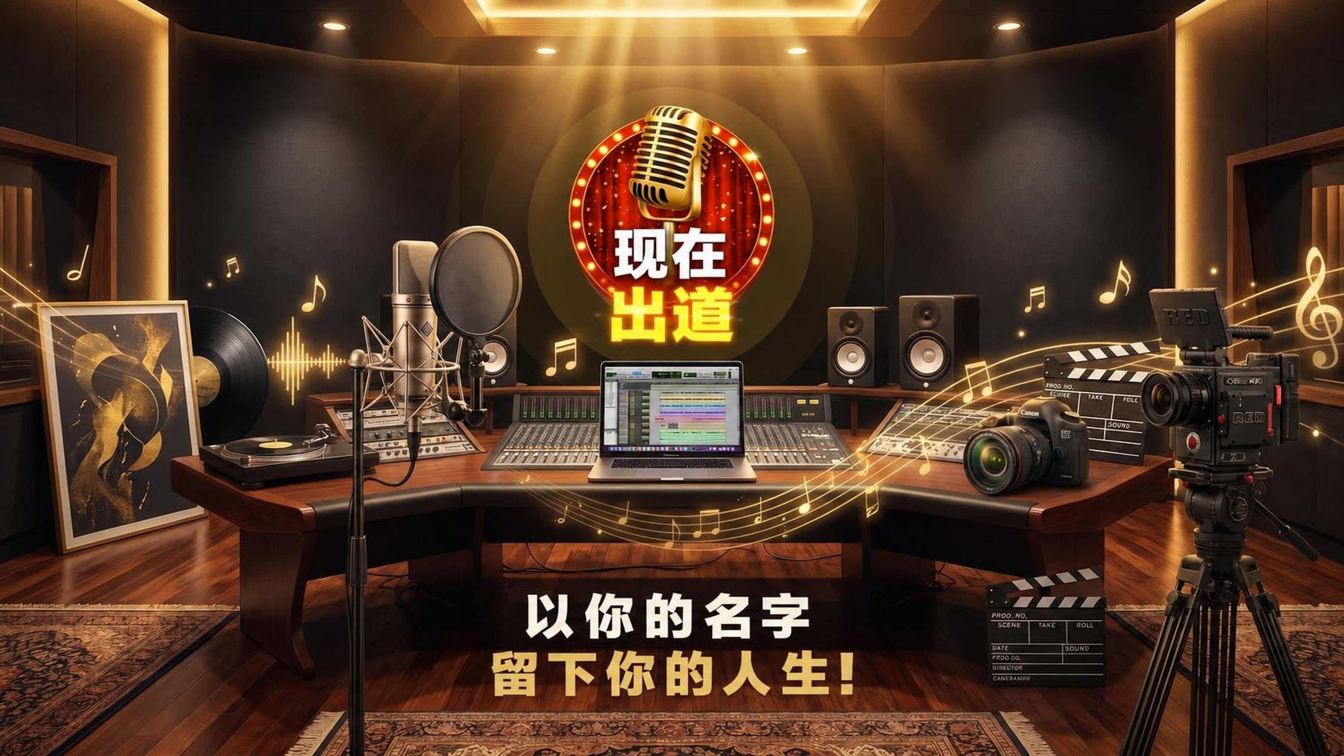 [现正出道]一站式音乐发布，轻松成为歌手！