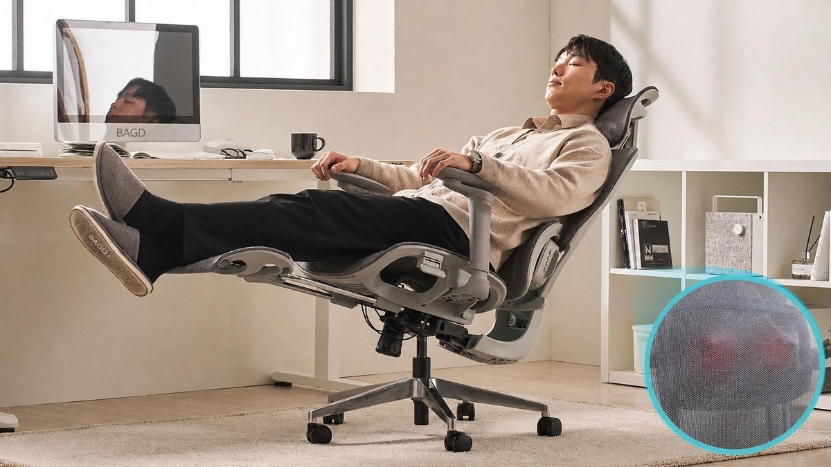达成14061%目标！带按摩功能的办公椅，Focus Relax加推