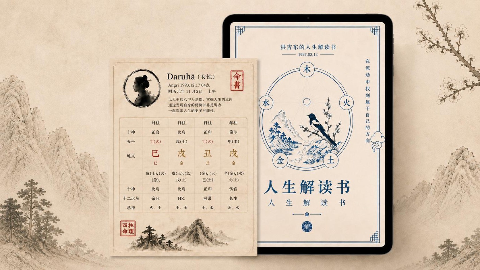 千年传承·一对一专属命理定制