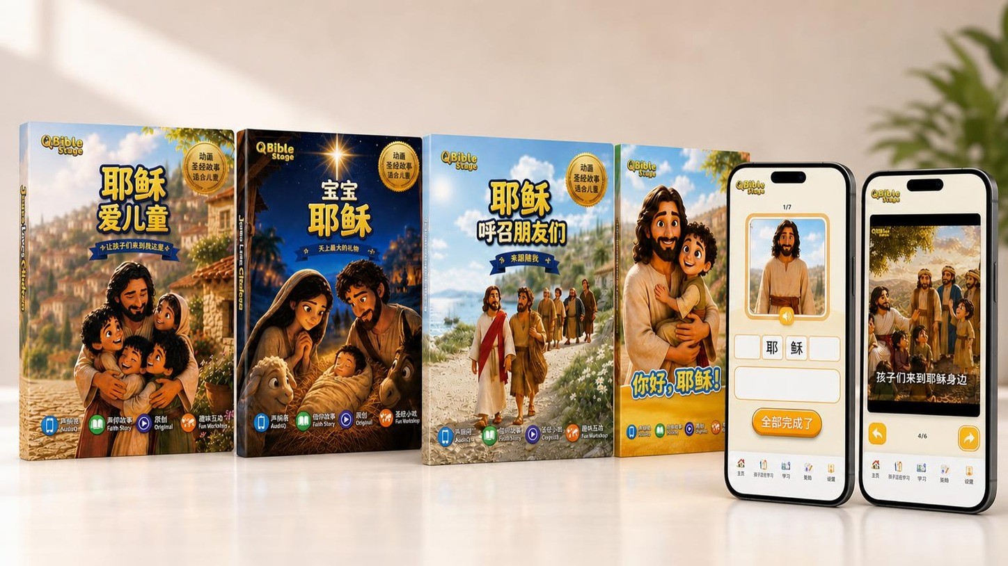큐바이블舞台 | 首次用英语阅读并体验耶稣的圣经故事