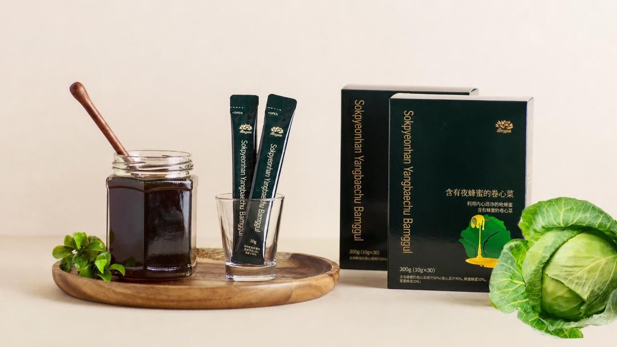 [固形物含量60%]史上最高浓度！加入国产栗子蜂蜜的美味卷心菜棒