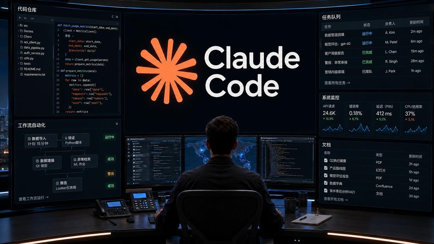 别独自奋斗 | 用Claude Code打造专属四位AI助理